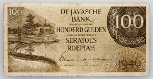 Holandská východná India, 100 guldenov 1946
