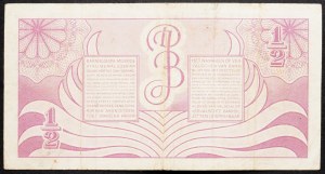 Holenderskie Indie Wschodnie, 1/2 centa 1948