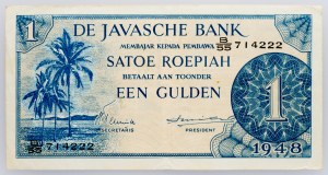 Netherlands East Indies, 1 Gulden 1948