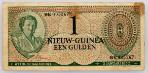 Nuova Guinea olandese, 1 Gulden 1950