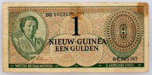 Holandská Nová Guinea, 1 gulden 1950