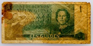 Netherlands New Guinea, 1 Gulden 1954