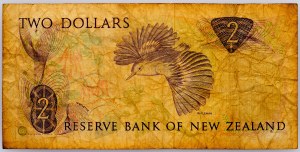 Nouvelle-Zélande, 2 dollars 1981-1985