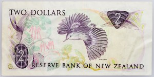 New Zealand, 2 Dollars 1985-1989