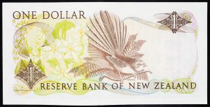 Nouvelle-Zélande, 1 dollar 1985-1989