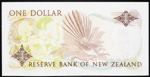 Nowa Zelandia, 1 dolar, 1989-1992