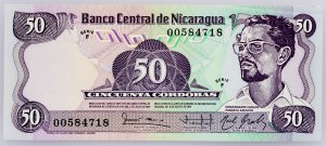 Nicaragua, 50 Cordobas 1979