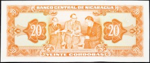 Nicaragua, 20 Cordobas 1979