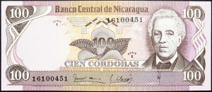 Nikaragua, 100 cordobas 1979