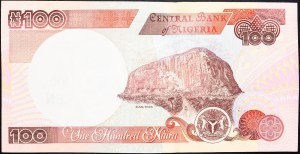 Nigéria, 100 naier 2001