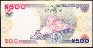 Nigeria, 500 naira 2005