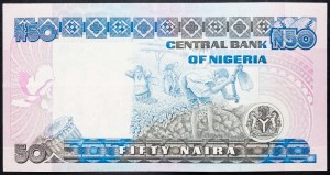 Nigérie, 50 Naira 2001-2005