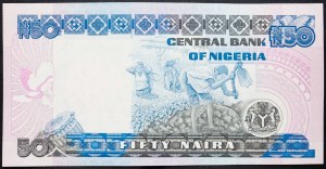 Nigérie, 50 Naira 2001-2005
