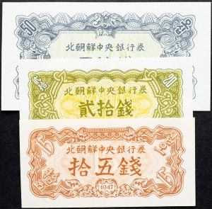 Severní Korea, 15, 20, 50 Chon 1947