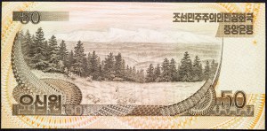 Severná Kórea, 50 wonov 1992