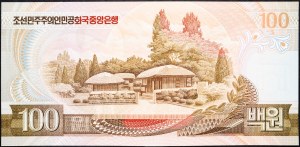 Corée du Nord, 100 Won 1992