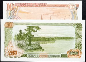 Korea Północna, 10, 50 Won 2000