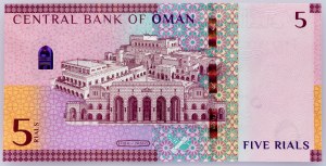 Omán, 5 rialov 2020