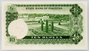 Pakistan, 10 rupie 1972-1975