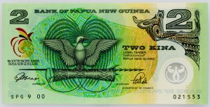 Papua Nuova Guinea, 2 Kina 1991