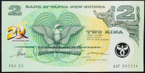 Papua-Neuguinea, 2 Kina 1995