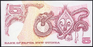 Papouasie-Nouvelle-Guinée, 5 Kina 2000