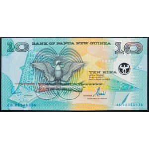 Papua-Neuguinea, 10 Kina 2000-2002