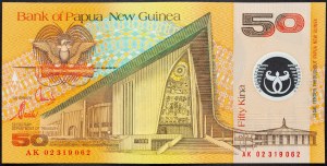 Papua Nuova Guinea, 50 Kina 2002