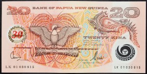 Papua-Nová Guinea, 20 Kina 2005