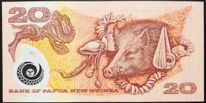 Papua-Nová Guinea, 20 Kina 2005