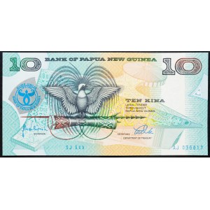 Papua-Neuguinea, 10 Kina 2008