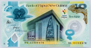 Papua Nová Guinea, 10 Kina 2015