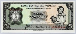 Paraguay, 5 Bürgschaften 1952