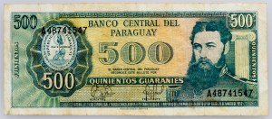 Paraguay, 500 garanties 1952