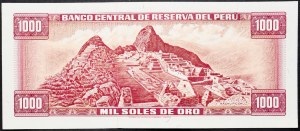 Peru, 1000 Soles de Oro 1975
