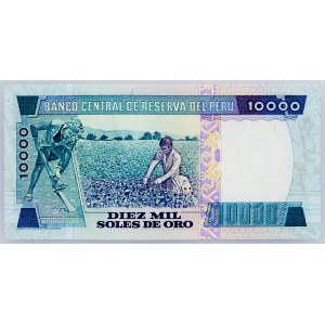 Peru, 10000 Soles de Oro 1981