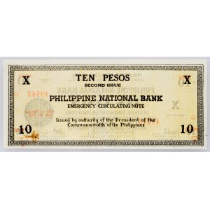 Philippines, 10 Pesos 1941