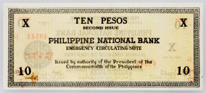 Filipíny, 10 pesos 1941