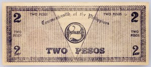Filipíny, 2 pesos 1942