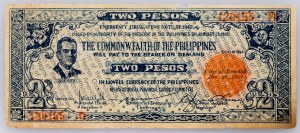Filipiny, 2 peso 1942