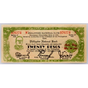 Philippines, 20 Pesos 1942