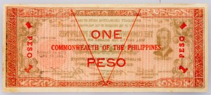 Filippine, 1 Peso 1942