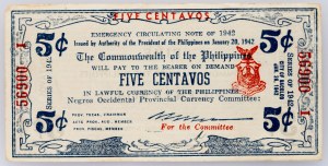 Filipíny, 5 centavos 1942