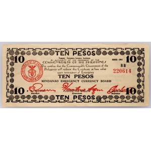 Philippines, 10 Pesos 1943