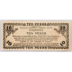 Philippines, 10 Pesos 1943