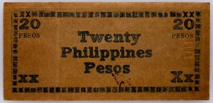 Philippines, 20 Pesos 1945