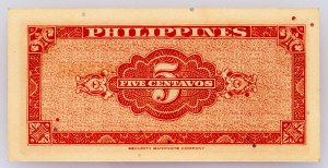 Filipiny, 5 centavos 1951