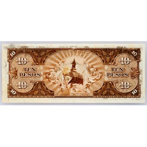 Philippines, 10 Pesos 1961