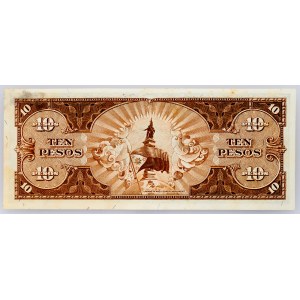 Philippines, 10 Pesos 1961