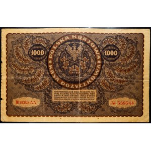Poland, 1000 Marek 1919
